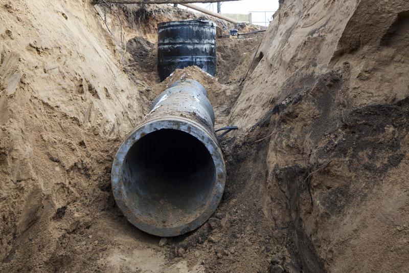 sewer line plumbing